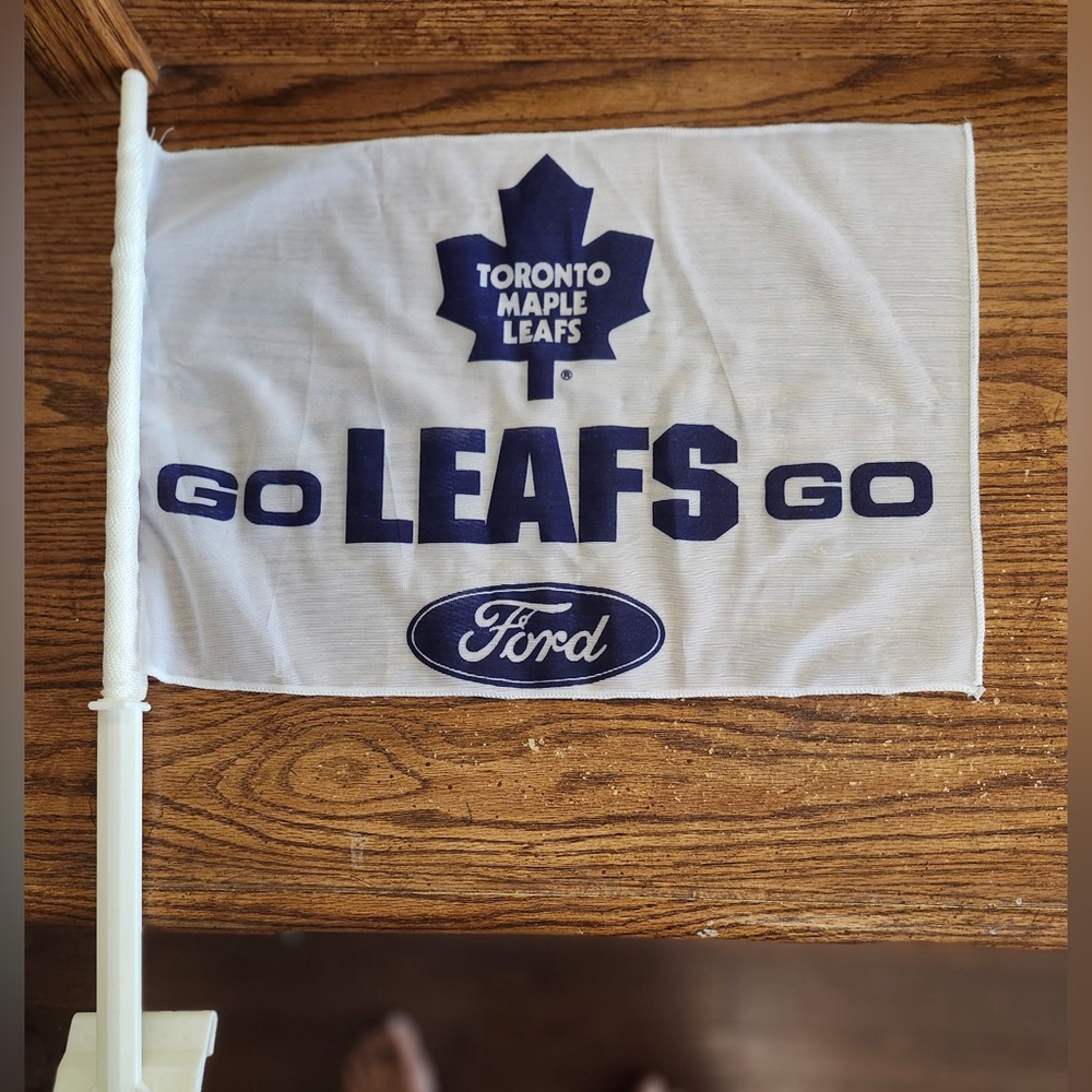 Toronto Maple Leafs Car Door Playoff Flag